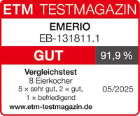 EMERIO tojásfőző 7 tojáshoz, többnyelvű hangjelzéssel 2