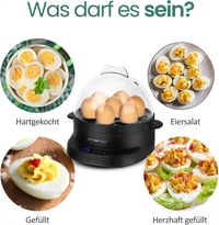 EMERIO tojásfőző 7 tojáshoz, többnyelvű hangjelzéssel 5