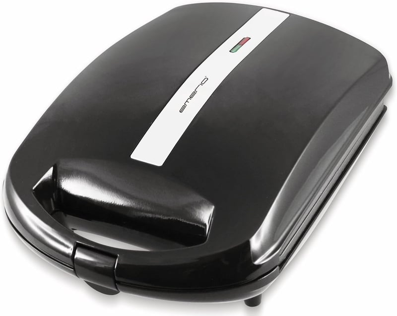 Emerio XXL szendvicssütő 4 részes készlet, 1300W, nem csöpög, BPA mentes