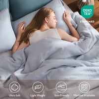 EMME Muslin posteljina 135x200 cm - 100% pamuk, Oeko-TEX certifikat 3