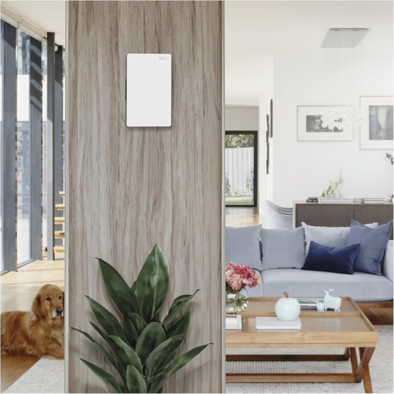 EMOS 2-vezetékes ajtócsengő fehér, 85dB, falra szerelhető - Doorbell P57102