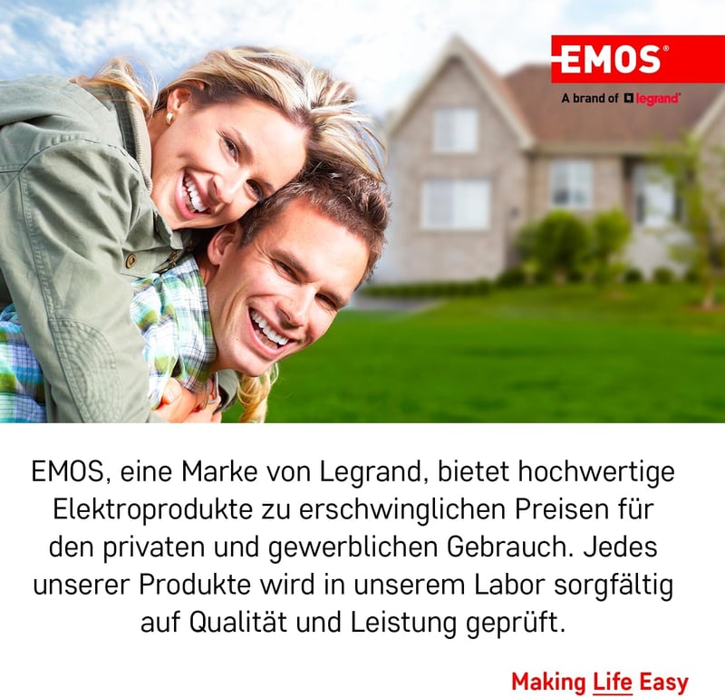 EMOS 20000 mAh Powerbank 65W PD - USB-C/USB-A, Gyorstöltés, Laptop/Tablet/Telefon, Fekete - 20 000 mAh