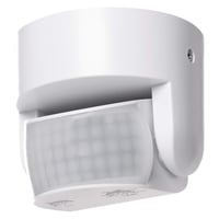 Infračervený snímač pohybu EMOS G1240, IP65, biely, uhol snímania 180°, dosah 12 m, citlivosť 3 – 2000 luxov, na montáž na stenu do interiéru aj exteriéru 1