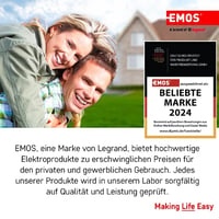EMOS GoSmart WiFi okos ajtócsengő szett alkalmazással, 52 dallam, 110 dB 7