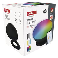 Inteligentné LED ambientné osvetlenie EMOS s aplikáciou, zmenou farieb RGB a CCT, 330 lm, s 1,5 m napájacím káblom, čierne 9