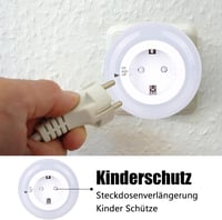 emotionlite LED éjszakai lámpa aljzatba szenzorral, 4 fokozat - meleg fehér 2700K 5