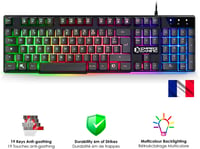 Empire Gaming 3 az 1-ben Gamer Szett RGB Billentyűzet Egér Mousepad PC PS4 PS5 - MK800 Filaire 2