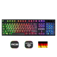 EMPIRE GAMING Armor RF800 Bezdrôtová Herná Klávesnica a Myš Set s RGB Podsvietením, 4800 DPI, QWERTZ, PC/PS4/PS5/Xbox Kompatibilné 2