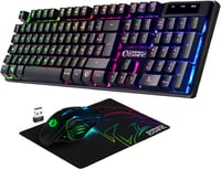 EMPIRE GAMING Armor RF800 Wireless Gamer Billentyűzet Egér Szett RGB 4800 DPI 9