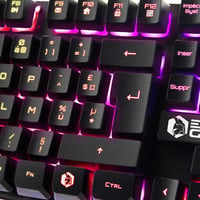 EMPIRE GAMING K300 Gamer Billentyűzet AZERTY RGB LED 105 Gomb 4