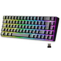 Tastatură de gaming compactă fără fir EMPIRE GAMING K508 - 2.4G/Type-C - PS4/PS5/PC/Mac - Iluminare de fundal RGB - 23 taste anti-ghosting 1