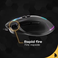 EMPIRE GAMING W905 Vezetékes Gamer Egér 12800 DPI RGB PS4 PS5 Xbox PC 5