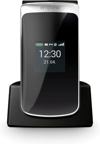 Emporia emporiaTOUCHsmart 2 fekete összecsukható mobiltelefon nagy gombokkal - Single 1