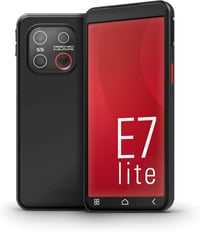 Emporia SMART.7lite Időseknek Okostelefon Android 15 NFC Ujjlenyomat Érintőkijelző Fekete 1