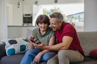 Emporia SMART.7lite Időseknek Okostelefon Android 15 NFC Ujjlenyomat Érintőkijelző Fekete 5