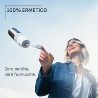 Izolovaná fľaša na pitie Emsa beYou Twist so vstavaným filtrom a pútkom na prenášanie, 100 % nepriepustná, vhodná do umývačky riadu, 0,7 l, modrá 6