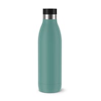 Nerezová termoska na pitie Emsa Bludrop Colour 0,7 litra, petrolejovo modrá, pitie z 360°, 12 h teplá, 24 h studená, nepriepustný uzáver Quick-Press 1