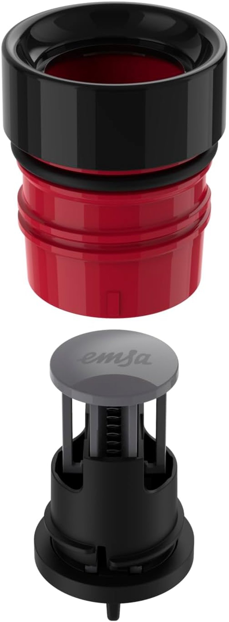 Emsa Bludrop N31121 1L Termosz Palack, 100% Vízhatlan, Rozsdamentes Acél - 1000 fluid ounces, Petrol, Colour drinking bottle