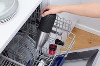 Nerezová termoska Emsa BluDrop Sleeve, 0,7 l, 100% tesniaca, uzáver Quick-Press, 12 h teplé, 24 h studené, vhodná do umývačky riadu 4