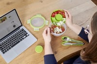 Emsa Clip & Go zöld ételtartó doboz, műanyag, szellőzővel - 1 L, Green 4