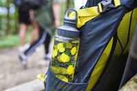 Bidon Emsa Drink2Go Tritan N30313, 0,7 litri, cu capac cu șurub, 100% etanș, lavabil în mașina de spălat vase, Smile, Transparent/Galben 6