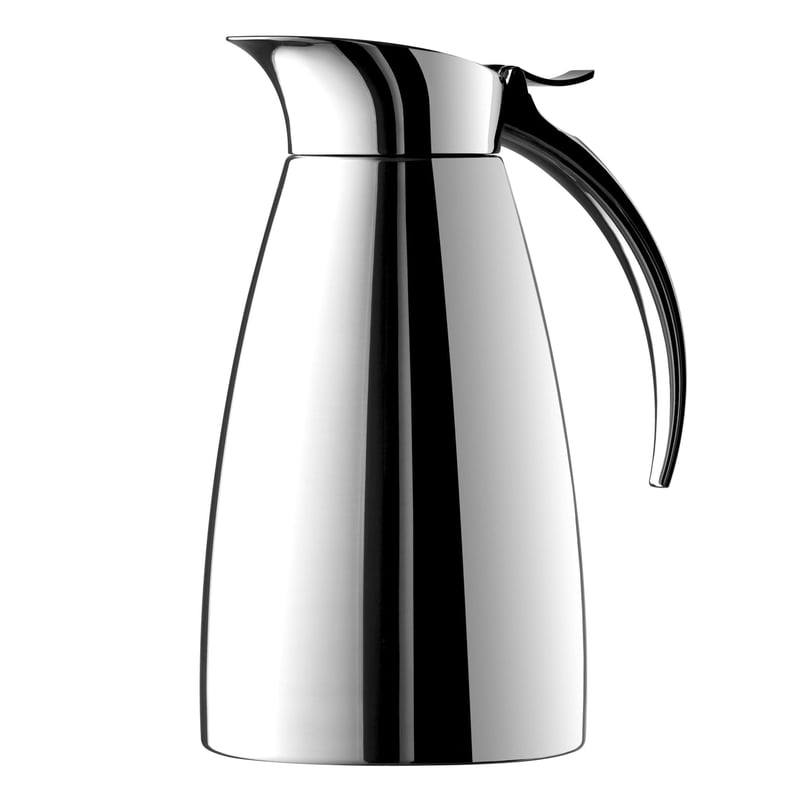 Cană termos din oțel inoxidabil Emsa Eleganza 502488 – 0,6 L – închidere Easy Open – 12 ore cald, 24 ore rece