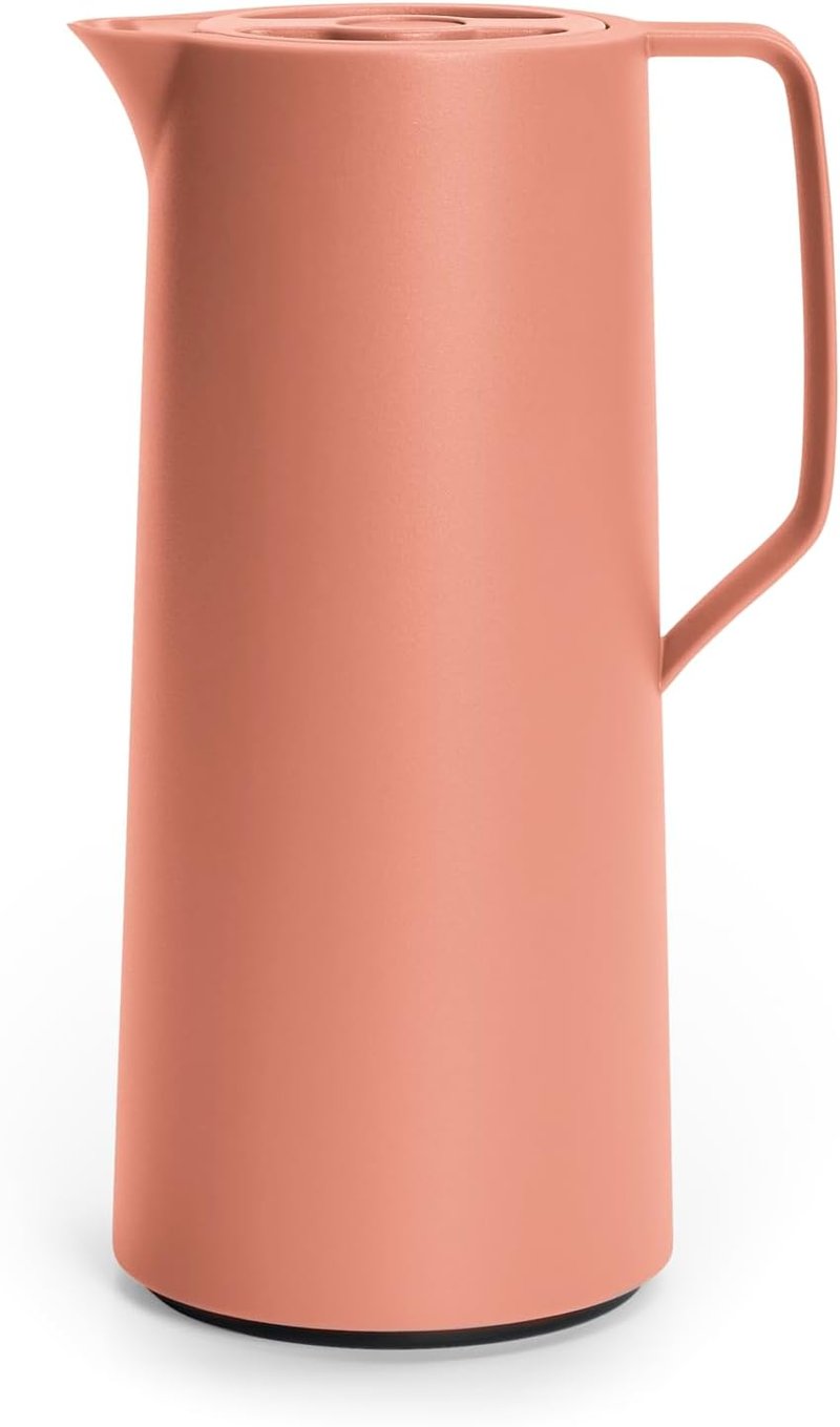 Emsa Motiva Termosz 1L Terrakotta Üvegpalack Gyorscsatos Zárral - Terracotta