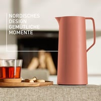 Emsa Motiva Termosz 1L Terrakotta Üvegpalack Gyorscsatos Zárral - Terracotta 3