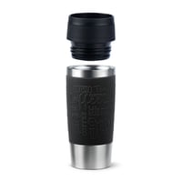 Cestovný hrnček Emsa N20202 Travel Mug Classic, 0,36 litra, čierny, nerezová oceľ, komfortný skrutkovací uzáver, 360° otvor na pitie, nepriepustný, vhodný do umývačky riadu 2