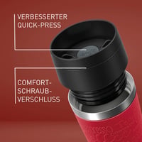 Cană termică Emsa Travel Mug Classic N20204 - roșu închis - 0,36 L 3