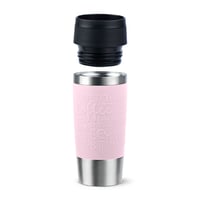 Termos šalica Emsa N20206 Travel Mug Classic 0,36 l, nehrđajući čelik, otvor za piće od 360°, drži toplo 4 sata i hladno 8 sati, 100% otporna na curenje, periva u perilici posuđa 6