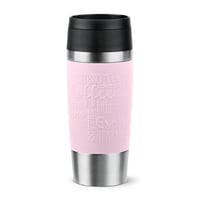 Termos šalica Emsa N20206 Travel Mug Classic 0,36 l, nehrđajući čelik, otvor za piće od 360°, drži toplo 4 sata i hladno 8 sati, 100% otporna na curenje, periva u perilici posuđa 1