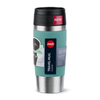 Emsa N20210 Travel Mug Classic termoska 0,36 litra, benzínová modrá, nehrdzavejúca oceľ, 360° pitný otvor, nepriepustná, vhodná do umývačky riadu 10