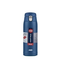 Cestovný termohrnček Emsa N21509 Travel Mug Light z nehrdzavejúcej ocele, 0,4 litra, modrý, 8 hodín teplý, 16 hodín studený, 100 % nepriepustný, vhodný do umývačky riadu 9