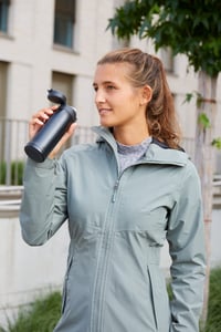 Termoska Emsa N21517 Travel Mug Light z nehrdzavejúcej ocele 0,4 l, 100% nepriepustná, 8 h teplá/16 h studená, čierna 7