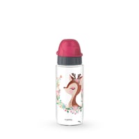 Bidon pentru copii Emsa N30333 Kids Tritan, 0,5 litri, anti-scurgere, model Deer, transparent 1