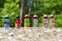 Emsa N30511 Kids Tritan dječja bočica za vodu 0,4 litre, nepropusna, s praktičnim poklopcem za piće, dizajn Road Works 9