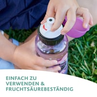 Detská fľaša Emsa N30515 Kids Tritan, 0,4 litra, s motívom víly, bezpečná a praktická — viditeľné známky opotrebovania (stav: pozri 2. obrázok) 10
