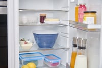 Bol de mixare din plastic Emsa Prep&Bake 4,15 L cu capac, pentru depozitare la frigider, cu bază antiderapantă, lavabil în mașina de spălat vase, stivuibil K32541 6