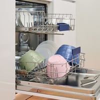 Bol de mixare din plastic Emsa Prep&Bake 4,15 L cu capac, pentru depozitare la frigider, cu bază antiderapantă, lavabil în mașina de spălat vase, stivuibil K32541 8