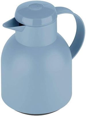 Termokanvica Emsa Samba F40101, 1 l, Quick Press – púdrovo modrá