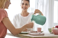 Emsa Samba termos boca od 1 litre s brzim zatvaranjem, održava toplinu 12 sati, hladnoću 24 sata - 2-1 L, puder zelena 2