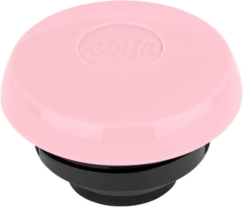 Emsa Samba 1 literes termoszkancsó gyorscsatos porcelánrózsaszín 12h meleg 24h hideg - 2-1 L, Powder Pink