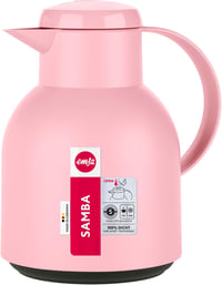 Emsa Samba 1 literes termoszkancsó gyorscsatos porcelánrózsaszín 12h meleg 24h hideg - 2-1 L, Powder Pink 8