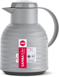 Emsa Samba termosz 1 literes gyorscsatos kávékanna 12 órás meleg tartás - 1000 fluid ounces, Wave Stone, Single 9
