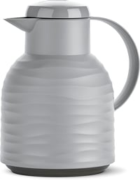 Emsa Samba termosz 1 literes gyorscsatos kávékanna 12 órás meleg tartás - 1000 fluid ounces, Wave Stone, Single 1