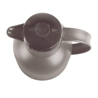 Termosová kanvica Emsa Samba 1,5 l, uzáver Quick Press, 12 hodín teplý a 24 hodín studený nápoj, priesvitná taupe farba 2