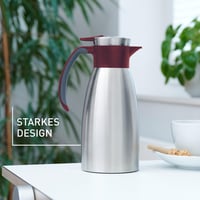Emsa Soft Grip 1,5L Termoszkancsó Rozsdamentes Acél Bordo 5