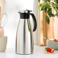 Vákuová termoska Emsa Soft Grip 1,5 l, čierna, nehrdzavejúca oceľ, 12 hodín teplá a 24 hodín studená, protišmyková rukoväť 2