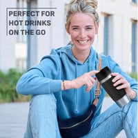 EMSA Travel Mug 0,36L Termikus Pohár Vákuum Szigeteléssel Fekete - Black 3